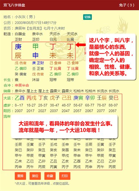 八字免费排盘|八字算命器